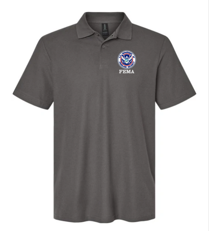 (image for) Dept. of Homeland Security FEMA Pique Polo